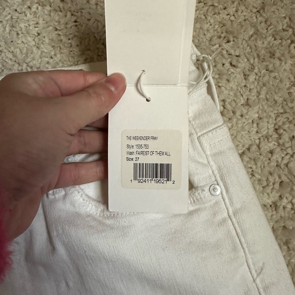 Women's Mother The Weekender Fray Fairest of Them All Jeans Size 27 NWT - Picture 7 of 8